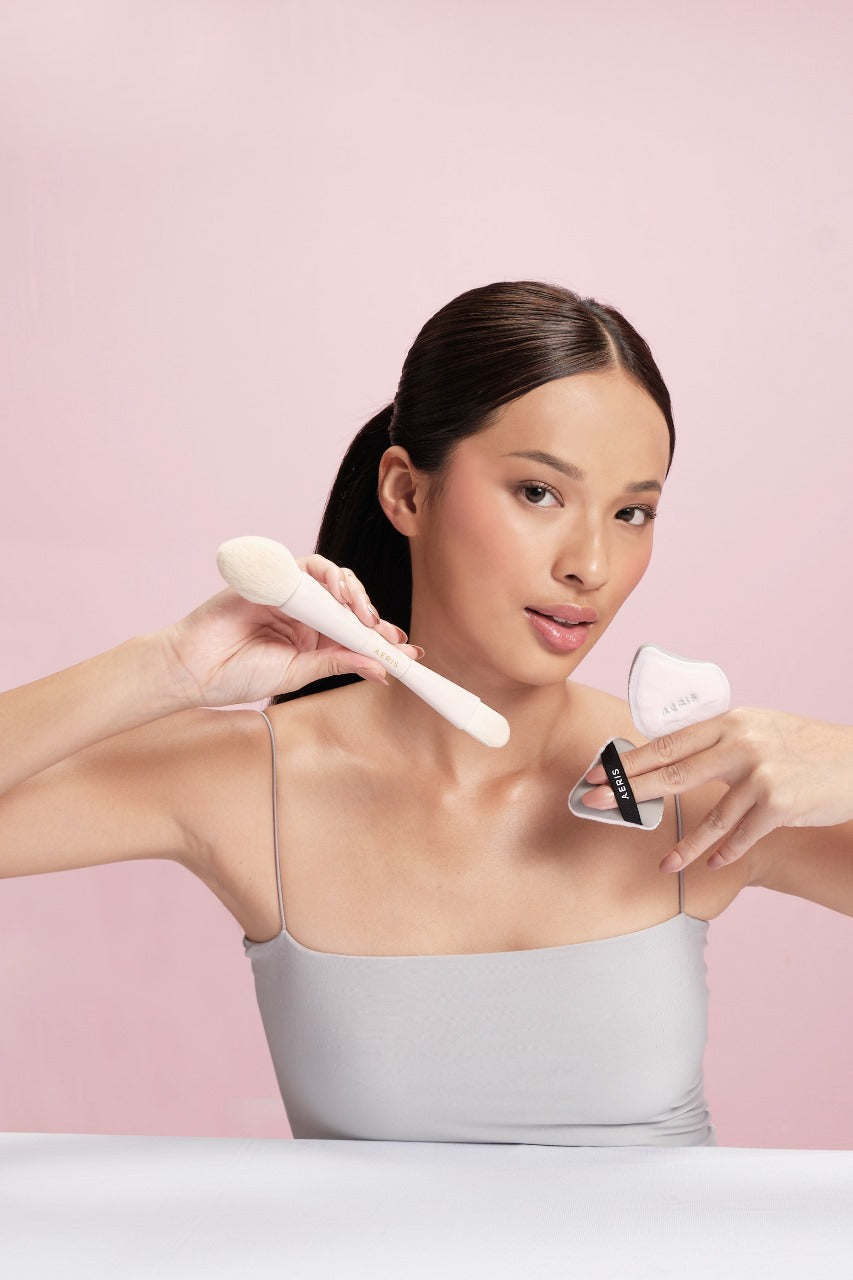 Makeup Mudah Kapanpun dan Dimanapun!  Aeris Beauté Luncurkan 4-in-1 Brush & Makeup Puff Dua Sisi