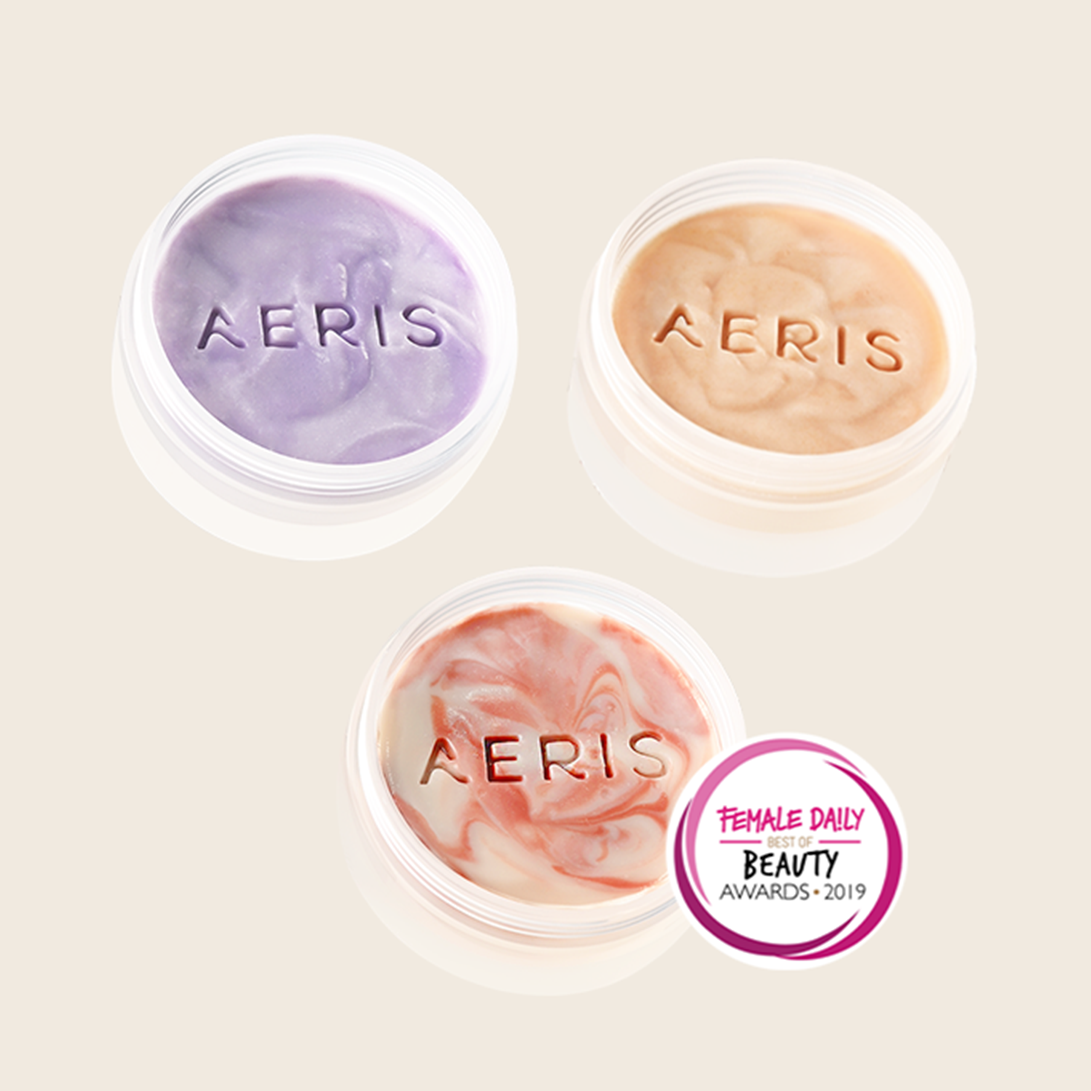 Aeris Beauté Blendie Bar Soap Floral (Lavender, Blooming Rose, & Jasmine Rouge)