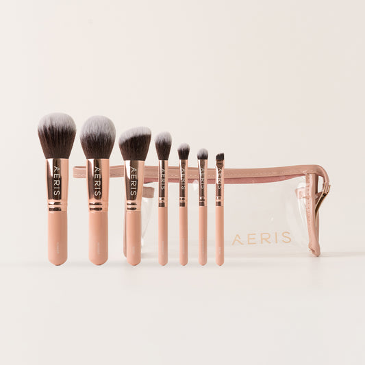 Coral Travel Brush Set - 7pcs