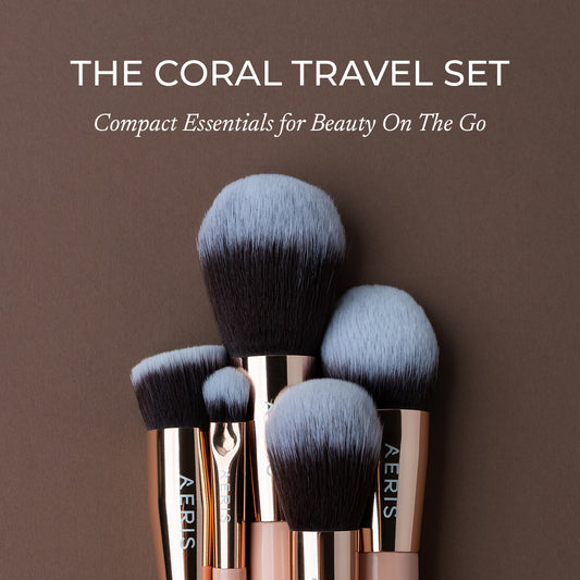 Coral Travel Brush Set - 7pcs