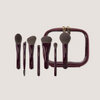 Merlot Travel Brush Set 7 pcs