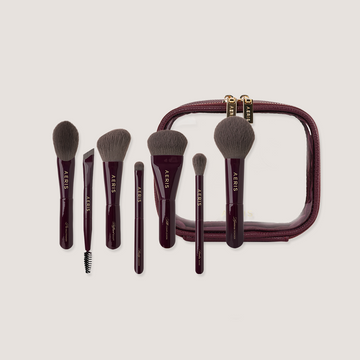 Merlot Travel Brush Set 7 pcs