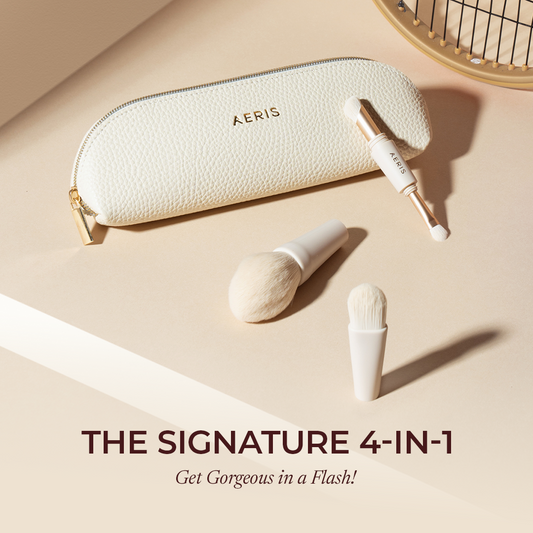 The Signature 4-In-1 Brush - Oatmilk