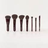 MERLOT Travel 7pcs Brush Collection