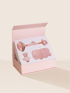 Rose Quartz Facial Set