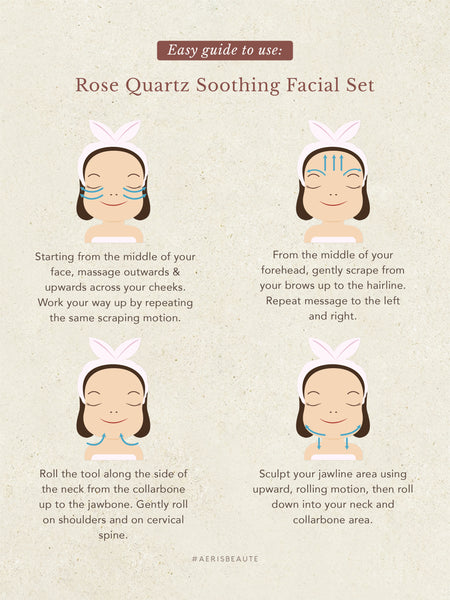 Rose Quartz Facial Set