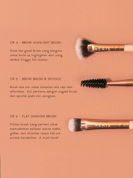 The Coral 2.0 (6 pcs Eye Brush Set)